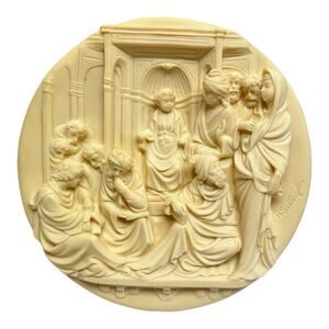 Studio Dante Di Volteradici "Cristo Fra I Dottori Della Legge" Alabaster No.9728